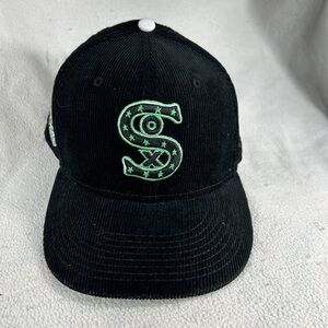 New Era Chicago White Sox Corduroy 1917 59Fifty Fitted Hat Black/Green
